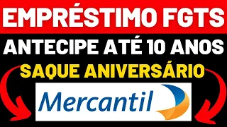 ANTECIPE O SAQUE DO FGTS 2022 PELO BANCO MERCANTIL! COMO FUNCIONA?
