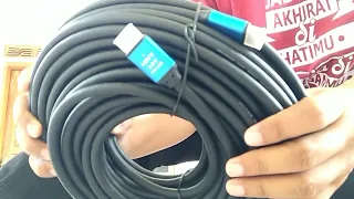 Kabel mi 30 meter untuk live streaming