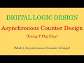 Digital Logic Design Asynchronous Counter Design Mod-5 Counter Design