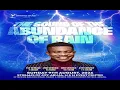 THE SOUND OF THE ABUNDANCE OF RAIN SUNDAY SERVICE 9TH AUGUST 2026