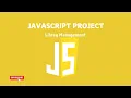 Lean this Javascript Project for Beginner - Library Management System