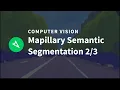 Mapillary Semantic Segmentation demo 2