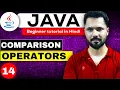 Java tutorial in Hindi for beginners Comparison Operators Comparison Operators in JAVA