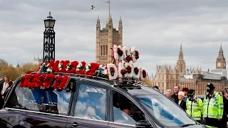 Westminster attack Thousands line streets for funeral of PC Keith Palmer
