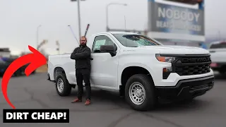 ACTUALLY DIRT CHEAP 2026 Chevy Silverado WT
