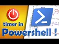 Create A Simple Shutdown Timer In Powershell