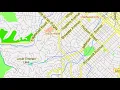 Menlo Park California US editable layered PDF Vector Map