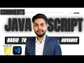 Comments in JavaScript Explained in Hinglish Single-line vs Multi-line JS Tutorial