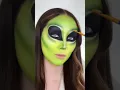 Alien getting glam Alien Makeup shorts