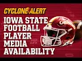 Iowa State DT Bryson Lamb media availability