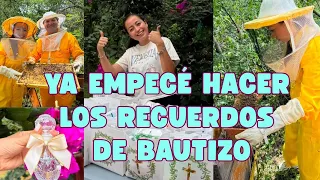 Ya empezamos hacer los recuerdos para el bautizo de nuestro ahijado número 5/mariajessica #storytime