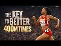 How to run 400 meters 1 second faster