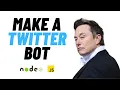 Make a Twitter bot with Node js and the v2 Twitter API in under 20 minutes