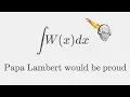 Integrating the Lambert W-Function