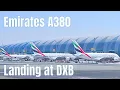 Download Lagu Emirates A380 landing at Dubai International Airport (DXB) | Approach | Touchdown I Taxiing