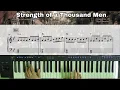 Download Lagu Strength of a Thousand Men - Extended.  Two Steps from Hell. Yamaha PSR SX900.