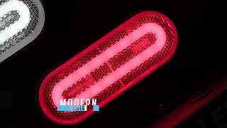 Vidéo : feu de position LED néon rouge | 12-24v | cable de 50 cm | MV-2200R