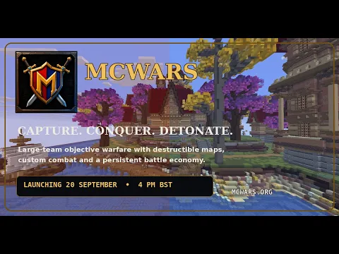 Minecraft server video for McWars