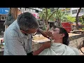 Download Lagu Relaxing and Calming in Street Barber I Mohhamad Waris Barber ASMR IIndian  Street Barber