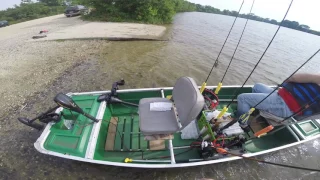 First timeout with the 1983 Coleman Crawdad