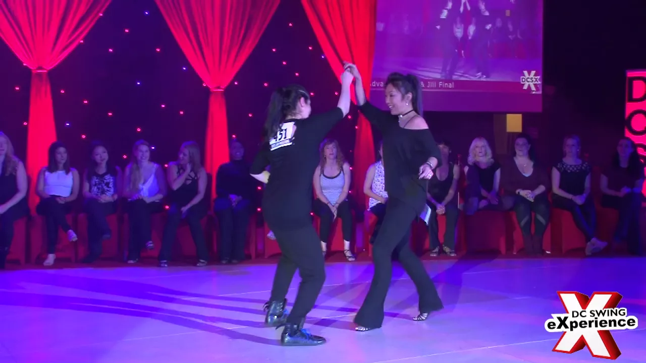 DCSX 2017 Advanced Jack & Jill Finals Katia Grigoriants & Catherine Miu