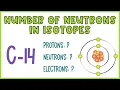 How to Determine Number of Protons Neutrons in Isotopes Practice Problems