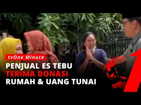 Mengharukan! Penjual Es Tebu Terima Donasi Rumah dan Uang dari Netizen