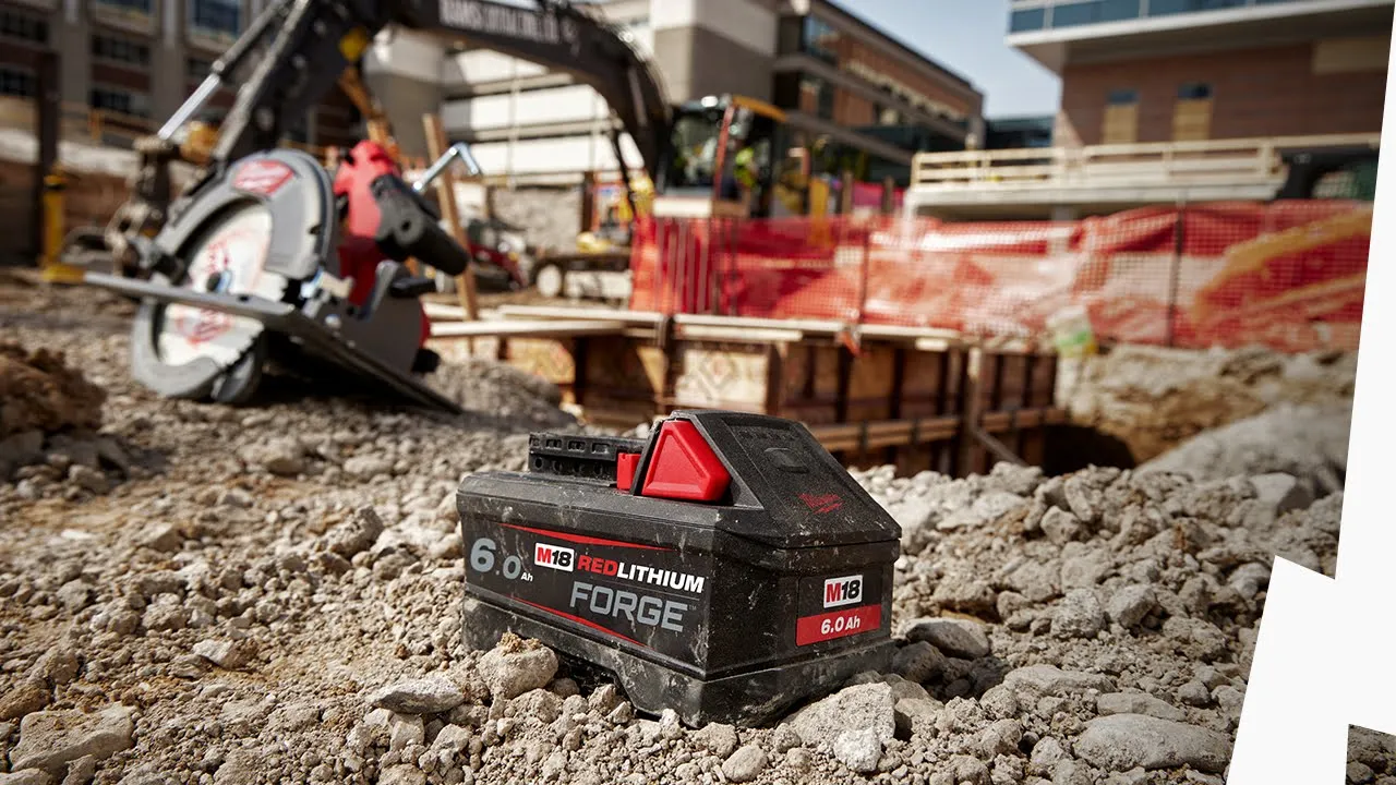 Milwaukee Tool Europe — Milwaukee REDLITHIUM FORGE Battery (YouTube video ad)