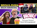 Lagu BEGGIN (KERONCONG) - NOVIA BACHMID ft. FIVEIN #LetsJamWithJames | REACTION!🇮🇩