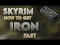 Skyrim How To Get Iron Ore Fast