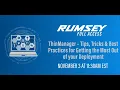 ThinManager - Tips Tricks Best Practices for Getting the Most Out of your Deployment