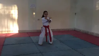 الكاتا الثالثه ف الكاراتيه 