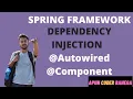 Spring Framework tutorial Constructor Injection using Autowired Intro to Qualifier LEC 14