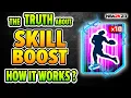 SKILL BOOST gives ATTRIBUTE BOOST