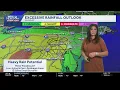 Showers likely along with a few thunderstorms with heavy rain potential for south-central PA