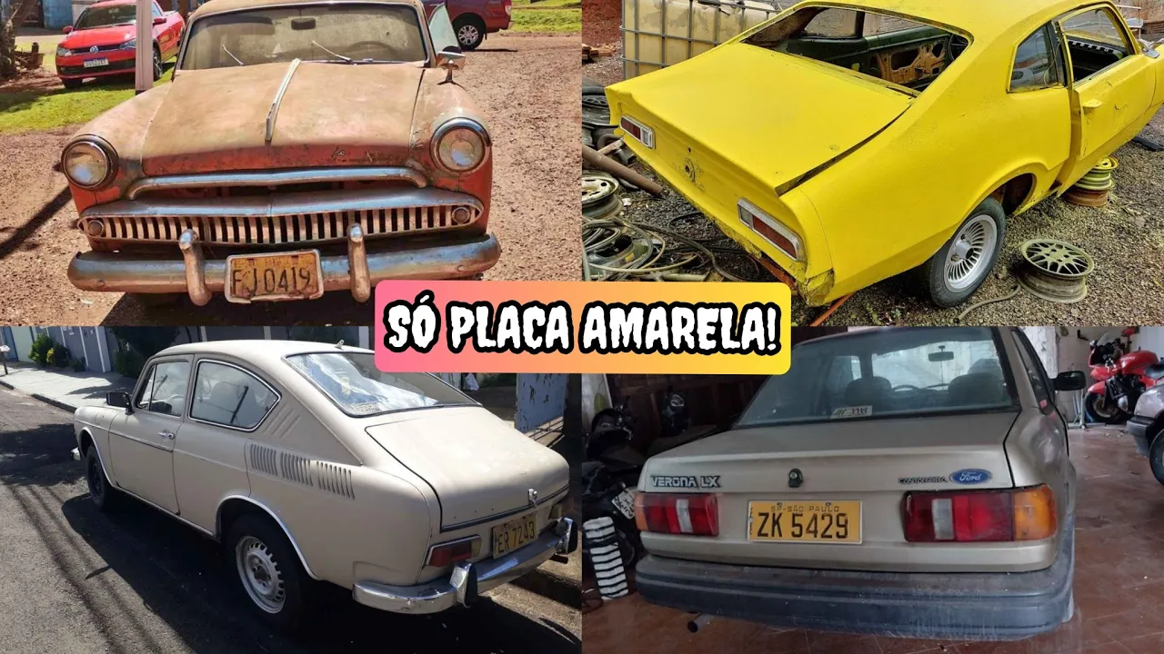 CARROS COM PLACA AMARELA À VENDA EM 2023?