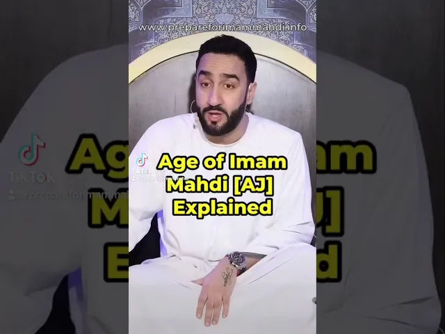 ⁣Age of Imam Mahdi [AJ] Explained | Sayed Ammar Nakshawani #mahdi #prophetmuhammad #ahlulbayt