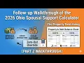 Ohio Spousal Support Calculator 2026 Marital Property Division and the Zero-Out Trick