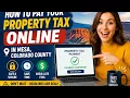 How to pay your property tax online in Mesa Colorado County