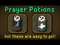 The Perfect Alternative for Prayer Potions Ironman Friendly