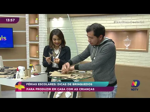 Férias escolares: Dicas de brinquedos para produzir em casa com as crianças