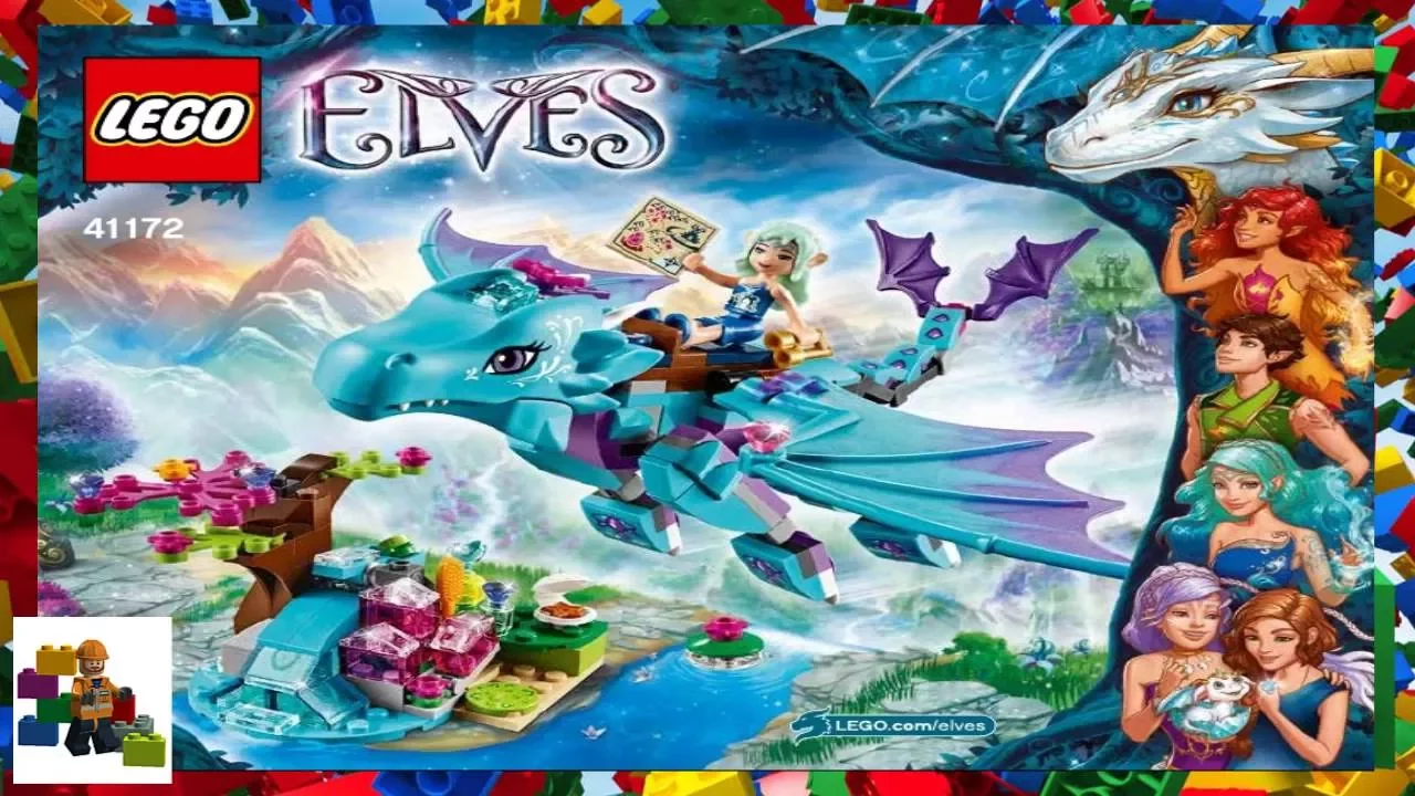LEGO Elves The Water Dragon Adventure Review - Set 41172