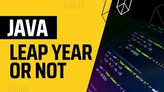 Leap year program in Java 2 methods explained step by step