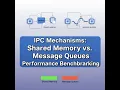 Shared Memory vs Message Queue IPC Performance Interprocess Communication Benchmarking