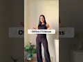 Lagu Office outfit Ideas ✨ #shortsindia #officewear