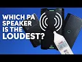 Lagu How Loud Do PA Speakers Get? PA Speakers Tested!