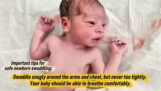 Happy Birthday, Full-Term Baby! | First Moments & Safe Swaddling Tips