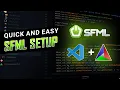 C - SFML Setup in Visual Studio Code and CMake SFML Setup using VSCode CMake MinGW-w64