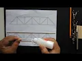 Small Warren Truss with Verticals Build -