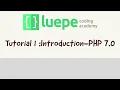 PHP Tutorial 1 Web Development Introduction